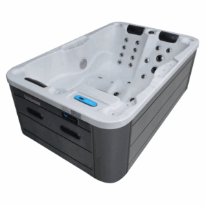 SPA NATUSPA SX3/35 SILVER MARBLE GRIS + COBERTOR UV
