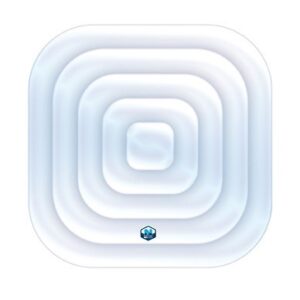 NetSpa Funda hinchable para spa cuadrado 118x118 (Bohemia)
