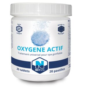 NetSpa Tratamiento Oxígeno Activo - 20 comprimidos de 20 g