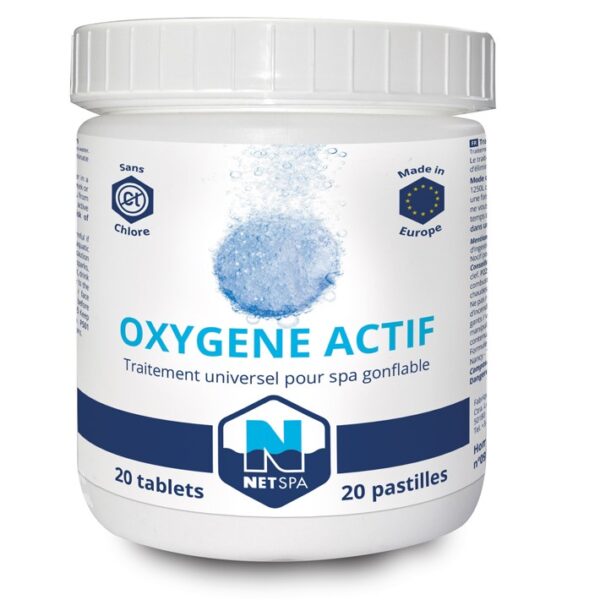 NetSpa Tratamiento Oxígeno Activo - 20 comprimidos de 20 g