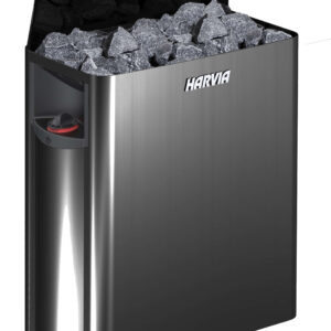 Estufa HARVIA Wall Negra Modelo 8.0kW