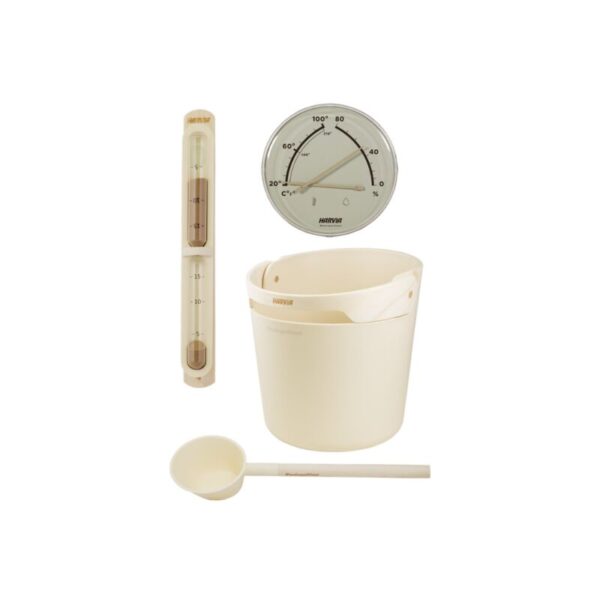 Kit HELMI de Harvia - Ivoire SA011V+SAC01012